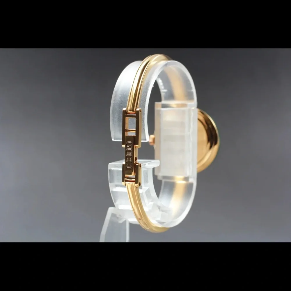 VINTAGE RARE 14k Gold! GUCCI! All the RAGE! Collectors Watch Bracelet